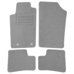 Dywaniki Basic Szare do Peugeot 206+ 2009-2012