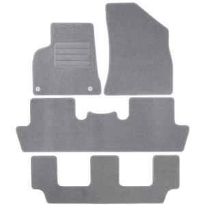 Dywaniki Basic Szare do Peugeot 5008 I 2009-2017