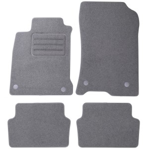 Dywaniki Basic Szare do Renault Laguna III 2007-2015