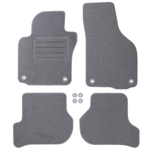 Dywaniki Basic Szare do Skoda Octavia II [1Z] 2004-2013