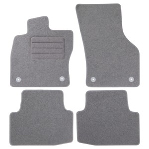 Dywaniki Basic Szare do Skoda Octavia III 2012-