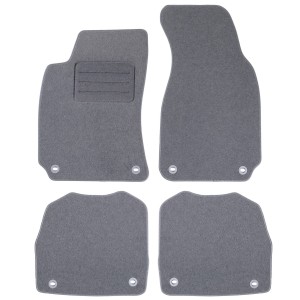 Dywaniki Basic Szare do Skoda Superb I 2001-2008