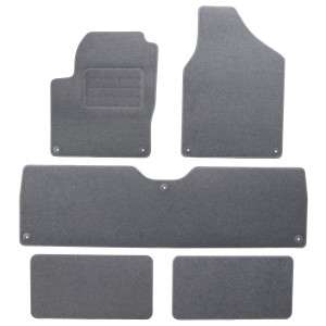 Dywaniki Basic Szare do VW Sharan I 7m 1995-2010