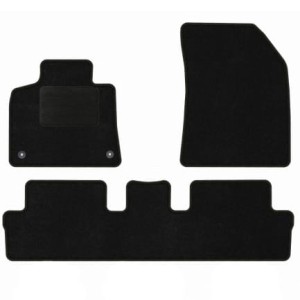 Dywaniki Basic Czarne do Citroen C4 Picasso II 2013-2018