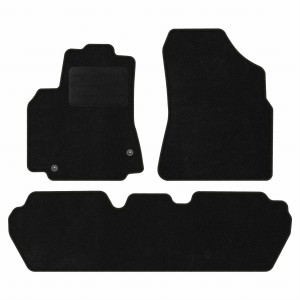 Dywaniki Basic Czarne do Peugeot Partner II 2008-2018