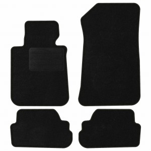 Dywaniki Basic Czarne do BMW 1 E88 Cabrio 2007-2013