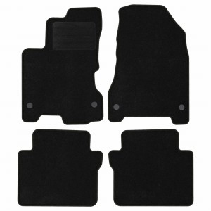 Dywaniki Basic Czarne do Renault Koleos I 2007-2016