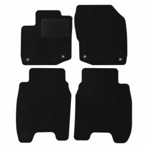 Dywaniki Basic Czarne do Honda Civic IX 5D BENZYNA 2012-2016