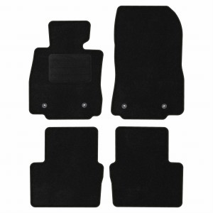 Dywaniki Basic Czarne do Mazda 2 III 2015-