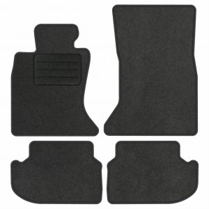 Dywaniki Basic Antracyt do BMW 5 F10 2013-2017 xDrive