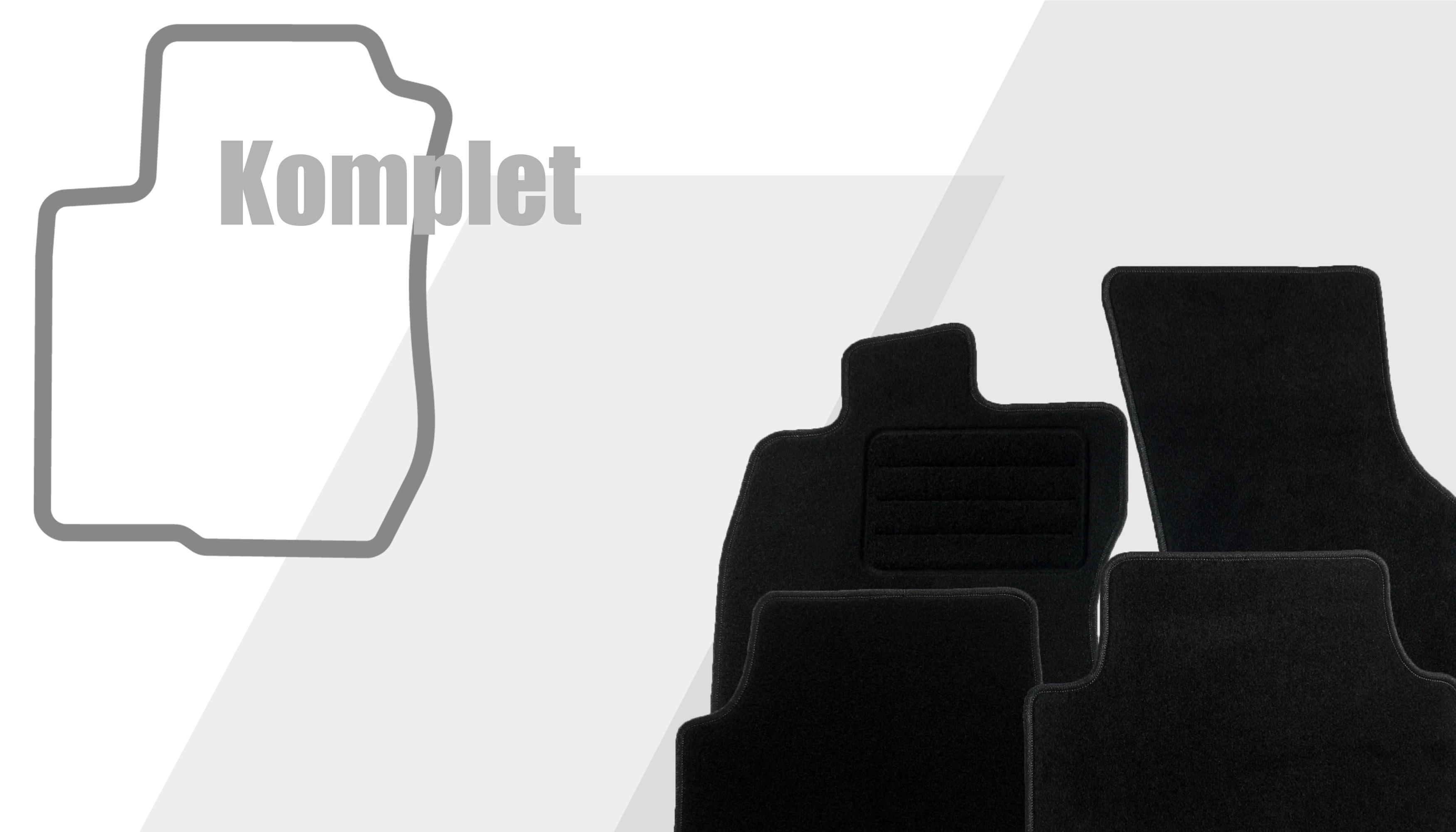 Komplet dywaników samochodowych