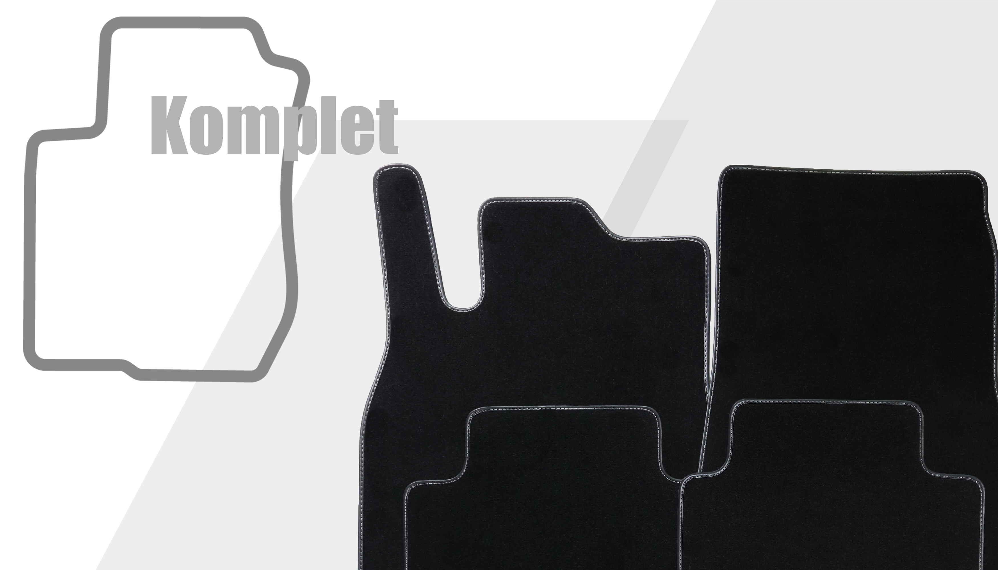 Komplet dywaników samochodowych